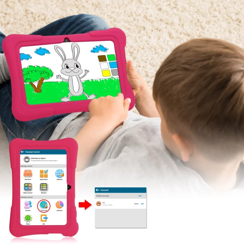 Tablette Enfant FunTab Bleu – Image 4